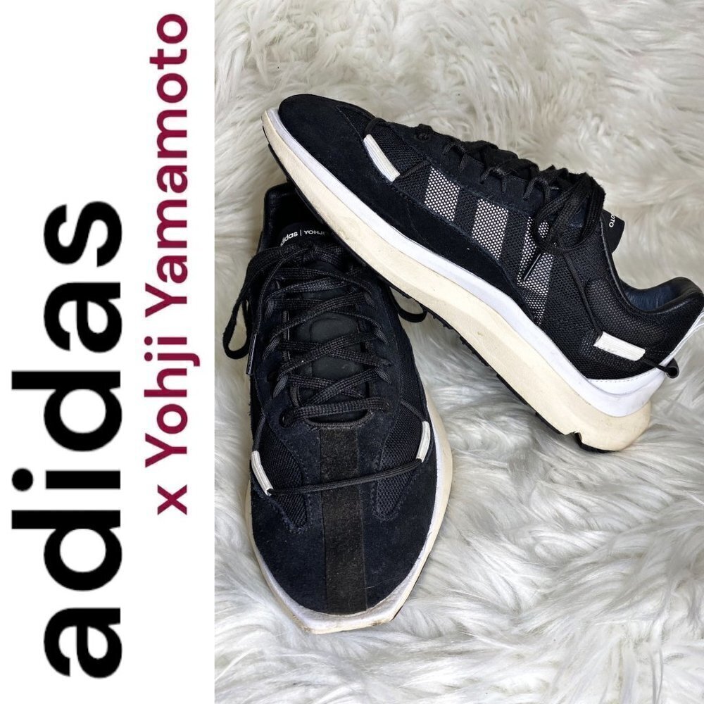 ADIDAS x YOHJI YAMAMOTO Y-3 Shiku Run Chunky Sole Black, Men's Size 5
